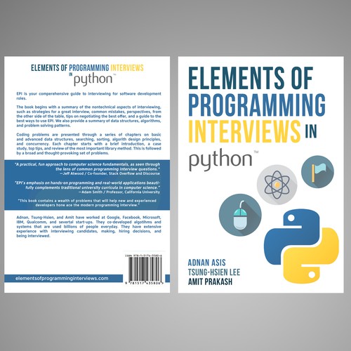 Best Selling Book in Computer Science Needs a New Cover Design by HENRY Designs™