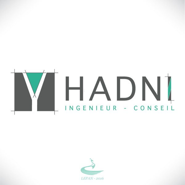Design by lepan Communication titled "Logo HADNI "
