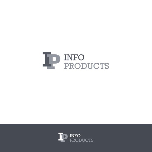 InfoProducts.com - Logo & Branding Design by nabraindin'