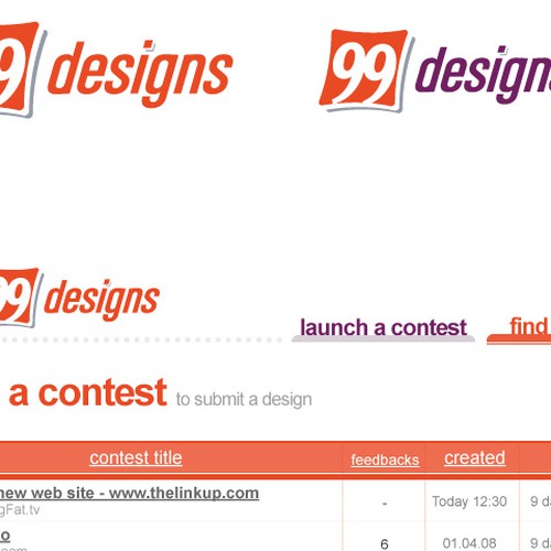 Logo for 99designs Design por onesummer