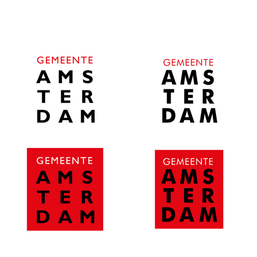 Community Contest: create a new logo for the City of Amsterdam Ontwerp door szjozef