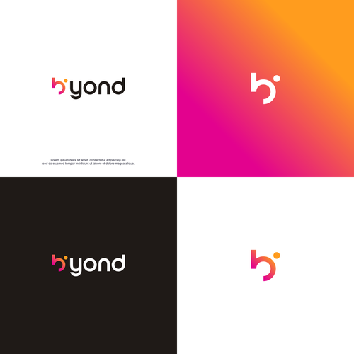 Design a cool logo for a Cloud Communication company called B'yond Platforms Diseño de JoyBoy™