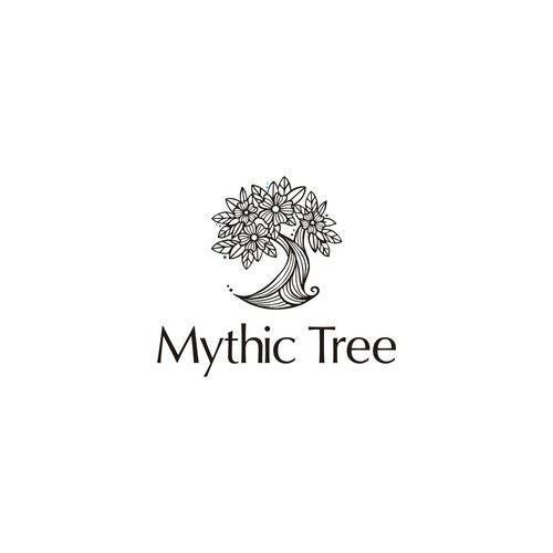 Mythic Tree - Tree Mark/Symbol Diseño de ms.logolady