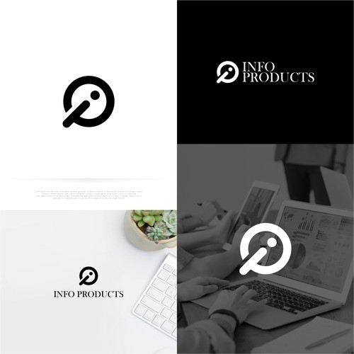 InfoProducts.com - Logo & Branding Design by Nokturnal.pro