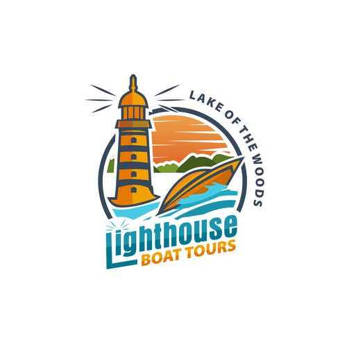 Lighthouse Boat Tours Design by Kheyra_Aulia