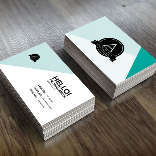 99designs need you to create stunning business card templates - Awarding at least 6 winners! Design por HAHTO creative