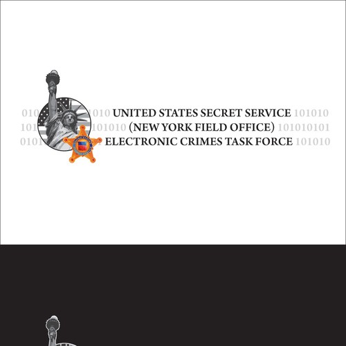 logo for United States Secret Service (New York Field Office) Electronic Crimes Task Force Diseño de Davey_HUN