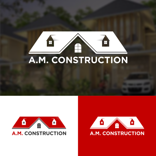 Next level Construction Logo for Home Improvement business "A.M. Construction" Design by sultan wisnu sadewa