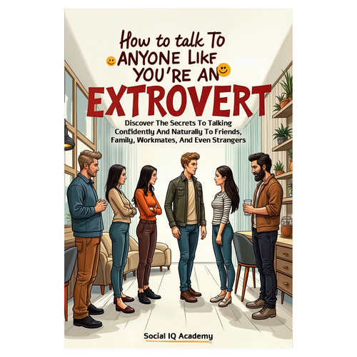 Design a catchy "How To Talk To Anyone" book cover Design by Alexandr_up