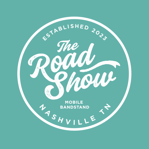 Retro Script Logo for "The Road Show" Design by R!CH DESIGN