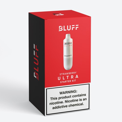 Vape packaging for a new more eco friendly vaping company Design by Shereef_CM