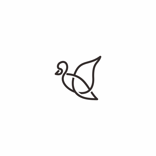 Modern duck logo for professional setting Design by artzuck™