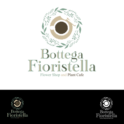 Our flower and plant cafe will be the first of its kind in our town and in the whole region. Design by Stefano Pizzato