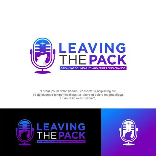 Leaving the Pack - Logo Design Contest Design by Art_Nesia™