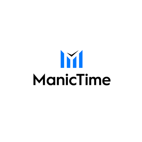 Redesign ManicTime.com logo Design by Roxana.I