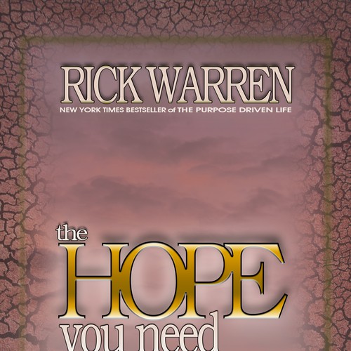 Design Rick Warren's New Book Cover Design réalisé par wordleman