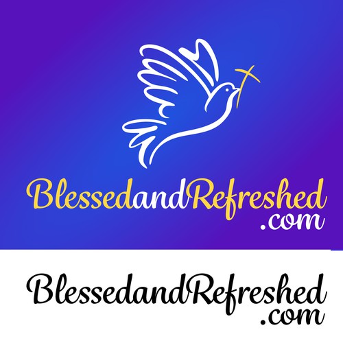 Blessed and Refreshed Logo Design by Bishop Massey