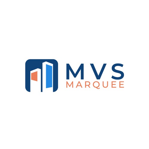 MVS Marquee digital signage logo Design by Fierda Designs