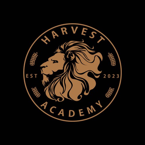 Harvest Academy Lions Mascot Design by Xshand