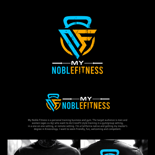 Need a powerful and fun new fitness logo for personal trainer and gym! Design by Grapìkal