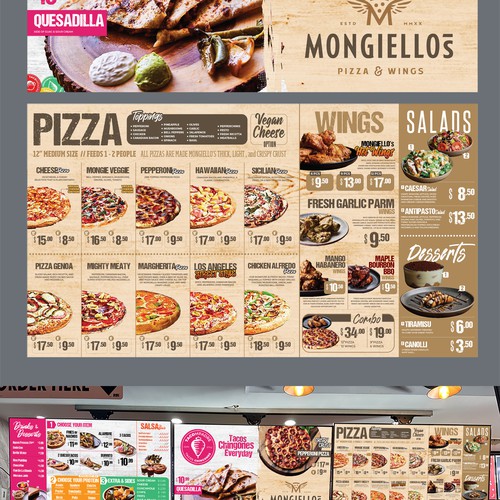 Digital Food Menu Contest! Design by Maszul