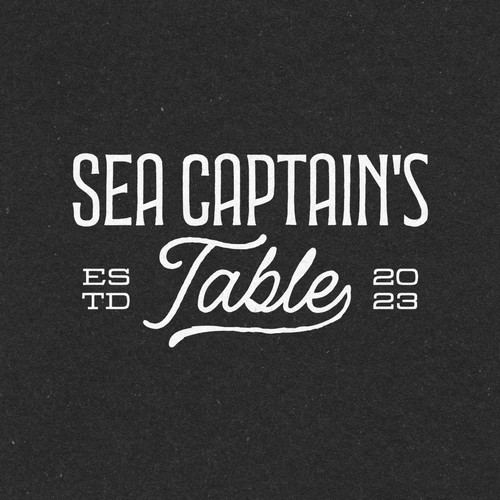 Sea Captain's Table Logo Design Design by BLVART