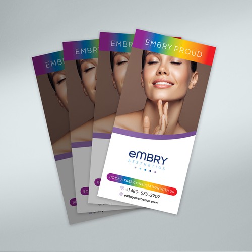 Design Design a LGBTQ Pride brochure for med spa di Jordon