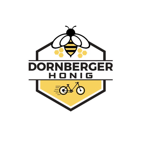 "honig Esser, welche lokales Essen wichtig ist" winning Logo design