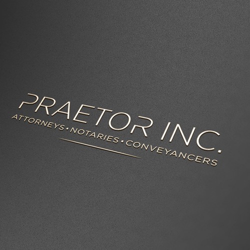 Design New law firm needing an innovative and non traditional logo (Praetor Inc.) por maestro_medak