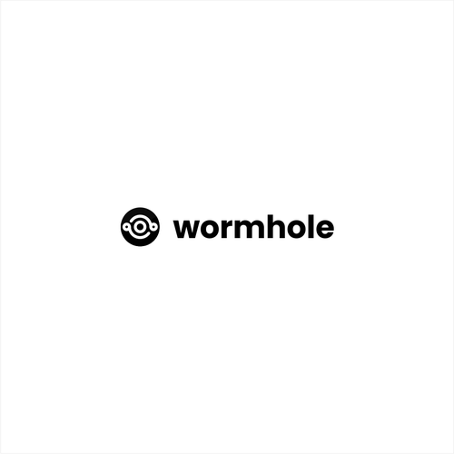 Wormhole Protocol Logo Design-ontwerp door lemahijo Std.