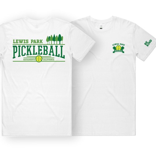 T-shirt design for Pickleball group