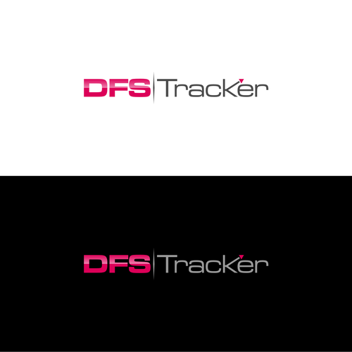Dfs letter logo design on white background Vector Image