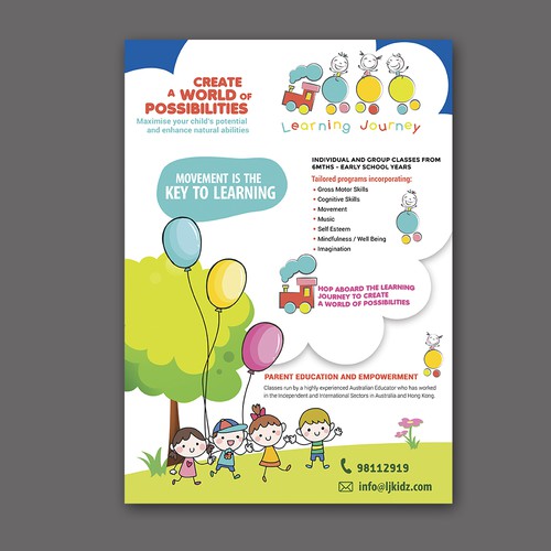 Postcard, flyer or print contest entry by 100% creatividad