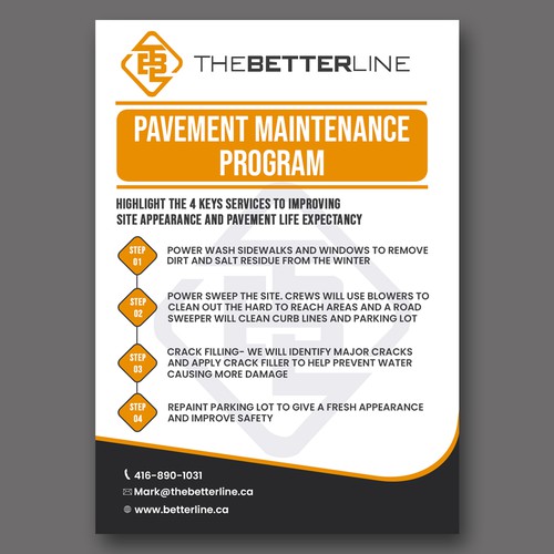 pavement maintenance Design by Ardi Yodam