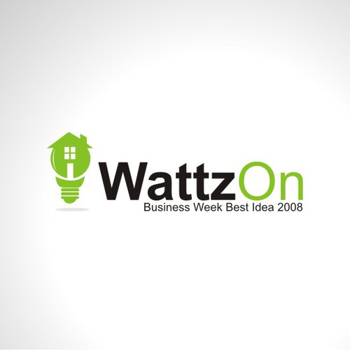 Help WattzOn (BusinessWeek Best Idea 2008) with a new logo Design by Songv™