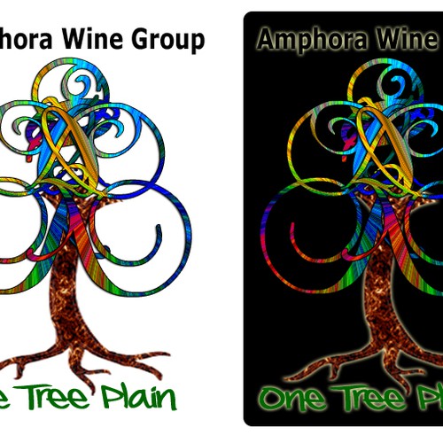 One Tree Plain wine label Design by Brenda606