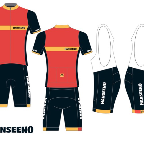 Modern cycling kit design  Other clothing or merchandise contest