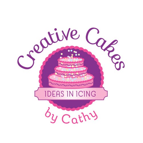 create a unigue logo from cake design using the 3 C's Design by designdazzle