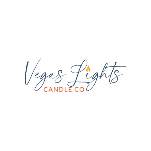 Design a modern fun logo for a candle company in Las Vegas Design by Kabelo Phofedi