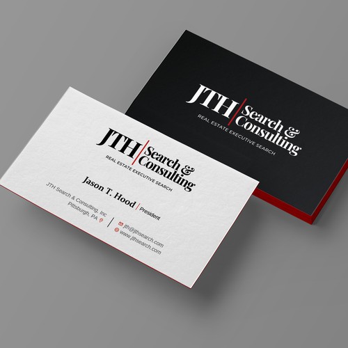 Design Business Card Design for Executive Search Firm di Rakibh