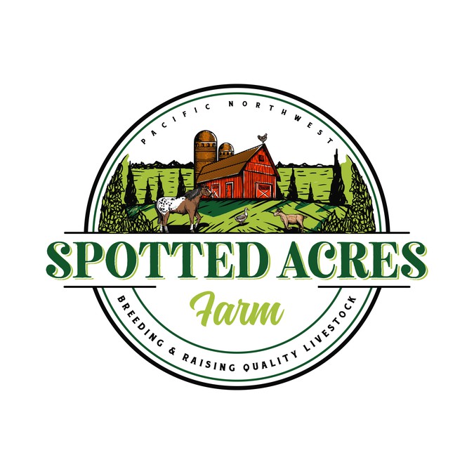 Help Spotted Acres Farm get noticed with a classy logo! | Logo design ...