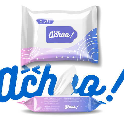 Unleash Your Creativity: Design a Street Art-Inspired Logo for Achoo! Tissues. Design by Doclogoz™
