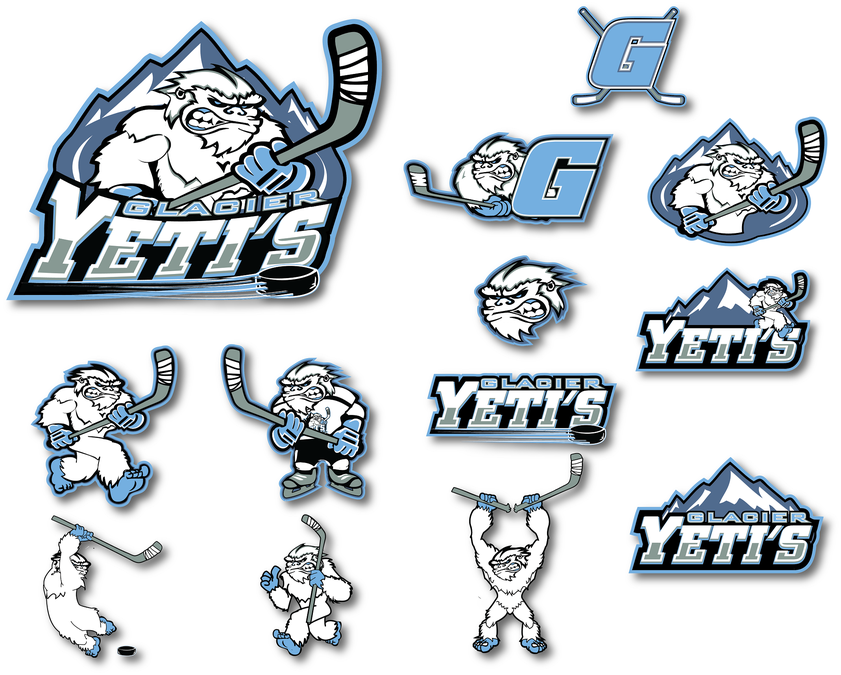 Create a tough hockey playing Yeti for our brand new hockey league in