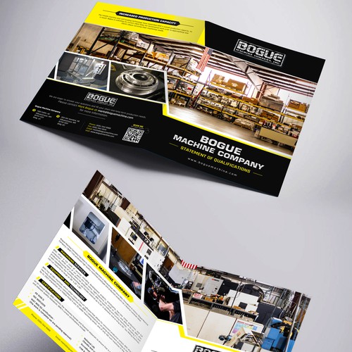 Machine Shop Needs a Great Selling Tool for Boring Industry Types! Design by 123Graphics