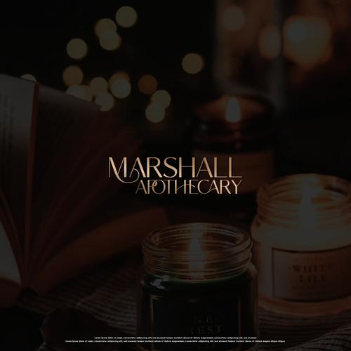 LUXURY CANDLE LOGO Design by Fabiola DG