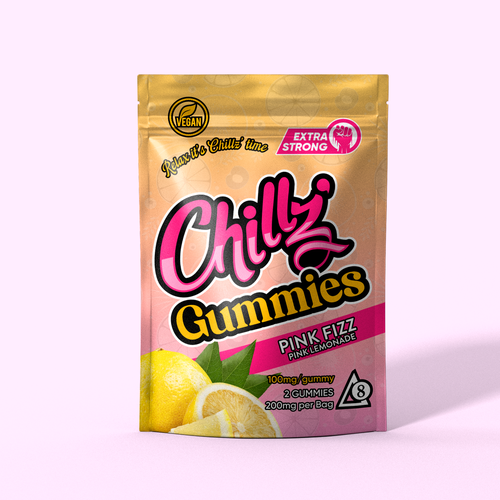 CHILLZ CBD Brand need his new packaging for his DELTA 8 Gummies Design by SONUPARMAR
