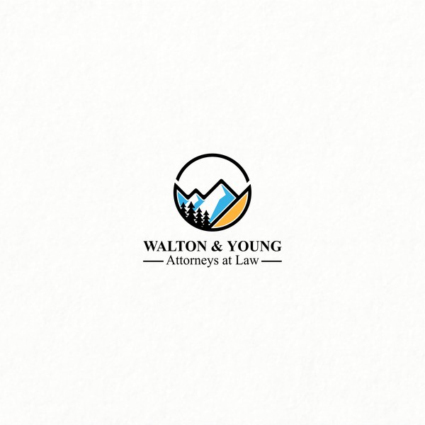 Design by LizArt Design titled "Bold Logo Concept for Walton & Young"