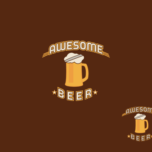 Awesome Beer - We need a new logo! Design by denysmarrow