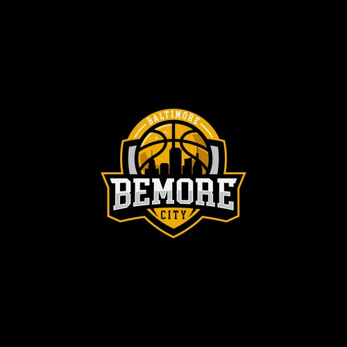 Basketball Logo for Team 'BeMoreCity' - Your Winning Logo Featured on Major Sports Network Design by n.rainy