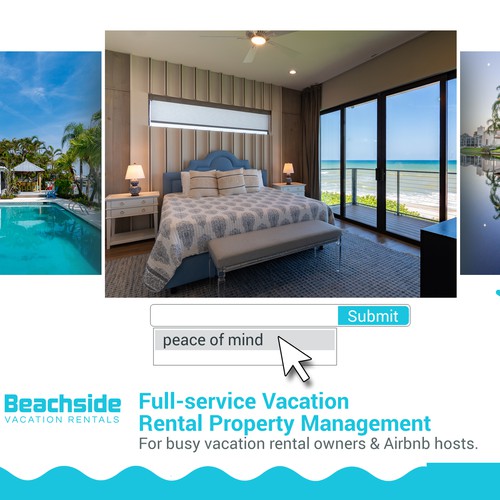 Design a Vacation Rental Management Postcard - Appeal to Property Owners Design by noetikmedia